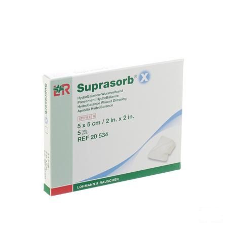 Suprasorb X Kp Cellulose Ster 5x 5cm 5 20534  -  Lohmann & Rauscher