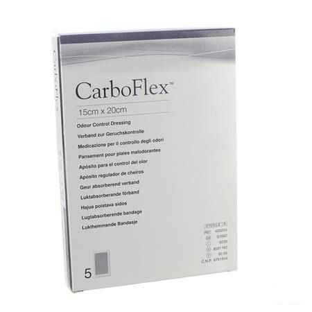 Carboflex Verband Abs.n/adh 15x20cm 5  -  Convatec