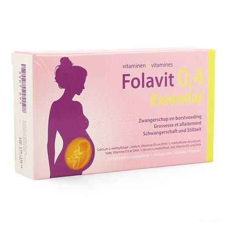 Folavit 0,4 mg Essential Tabletten 30 + Capsule 30  -  Kela Pharma