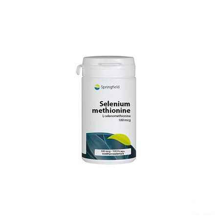 Seleniummethionine 100mcg Springfield V-Capsule 100  -  Springfield Nutraceuticals