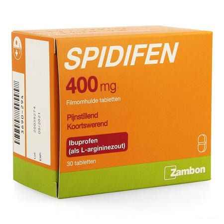 Spidifen 400 mg Comprimes Pellicules 30