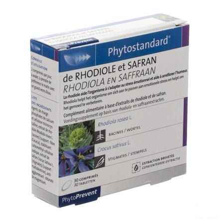 Phytostandard Rhodiole-safran Comprimes 30  -  Pileje