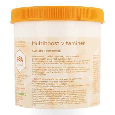 Multiboost Vitamines Comprimes 800