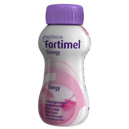Fortimel Energy Aardbei 4x200 ml 2320463  -  Nutricia