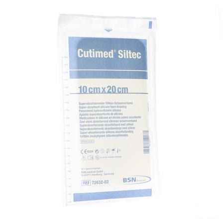 Cutimed Siltec Kompres Sterieliel 10,0X20,0Cm 1 7328502