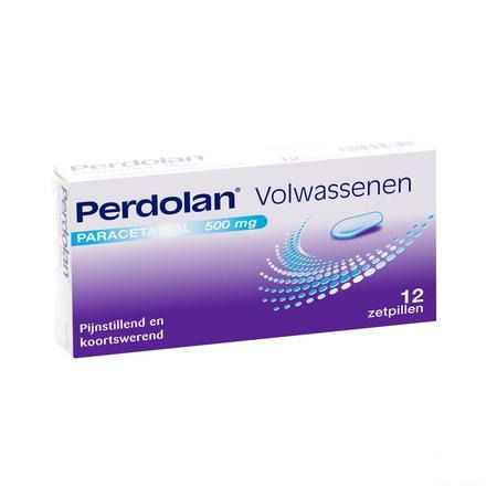 Perdolan Suppo Ad 12x500 mg