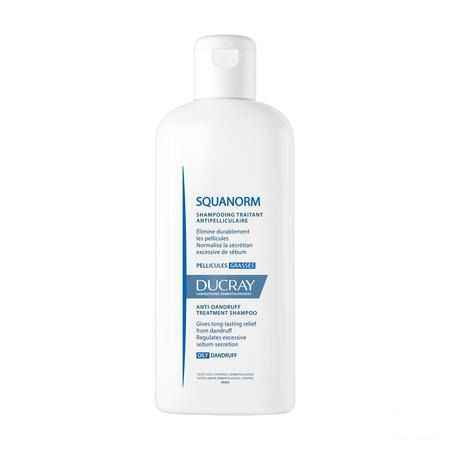 Ducray Squanorm Shampooing Pellicules Grasses 200 ml