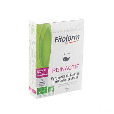 Reinactif Bio Ampullen 20x10 ml Fitoform  -  Bioholistic Diffusion
