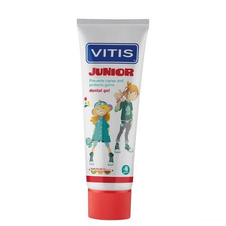 Vitis Junior Gel Tandpasta 75 ml  -  Dentaid