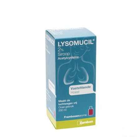 Lysomucil 2% Siroop 200 ml