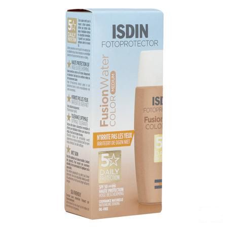 Isdin Fotoprotector Fusion Water Color Ip50 50 ml  -  Isdin