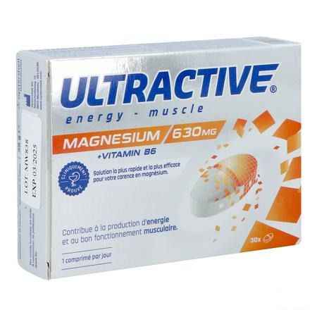 Ultractive Magnesium 630 mg Comprimes 30