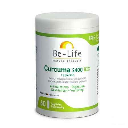 Curcuma 2400 + Piperine Bio Be Life Gel 60  -  Bio Life