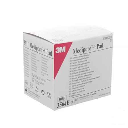 Medipore + Pad 3m 6x10,0cm 50 3564e  -  3M