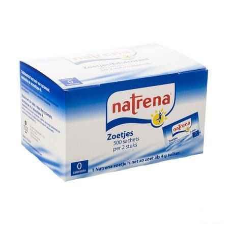 Natrena Tabletten Zakje 2x500