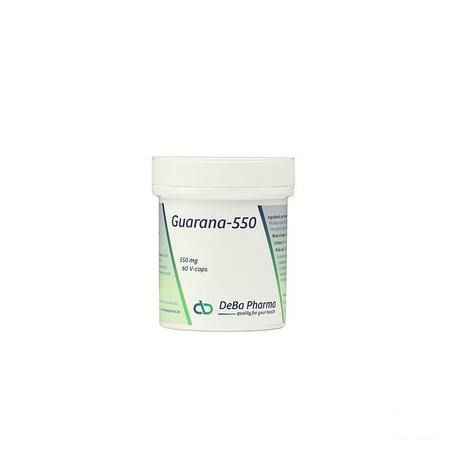 Guarana 550 V-Capsule 60x550 mg  -  Deba Pharma