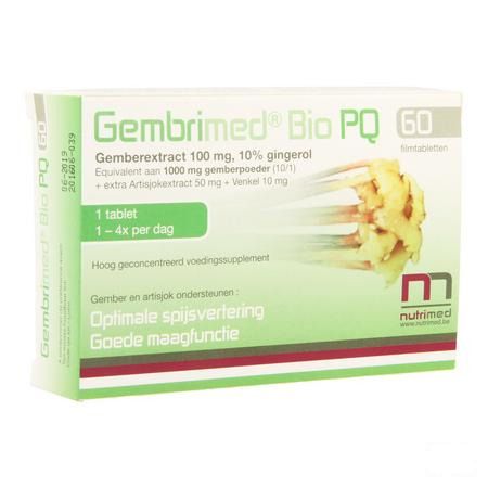 Gembrimed Bio Pq Blister Tabletten 60  -  Nutrimed