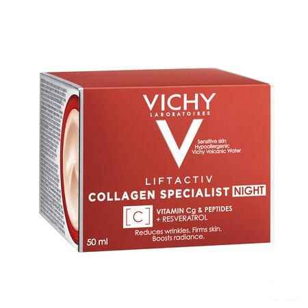 Vichy Liftactiv Collagen Specialist Nacht 50 ml  -  Vichy