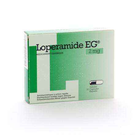 Loperamide EG Capsule 20x2 mg  -  EG