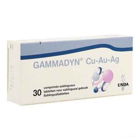 Gammadyn Cu Au Ag Comprimes 30  -  Unda - Boiron