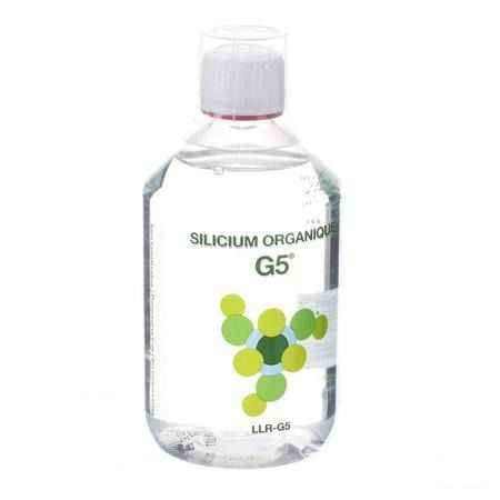 Silicium Organique G5 sans conserv.liq 500 ml  -  Bioticas