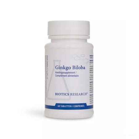 Biotics Ginkgo Biloba (24%) 60 comprimés  -  Energetica Natura