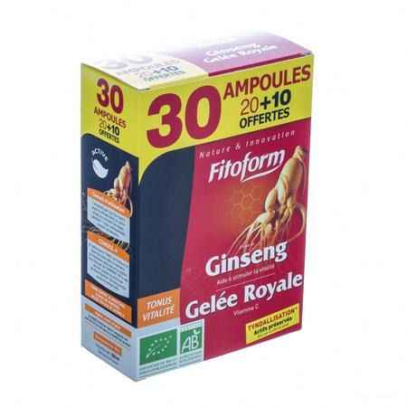 Ginseng Gelee Royale Ampoule 20 + 10  -  Bioholistic Diffusion