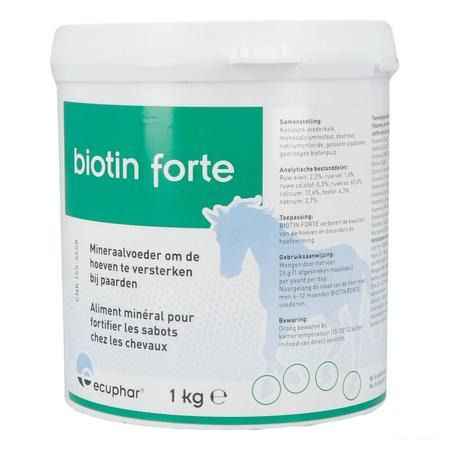 Biotin Forte Poudre Oral 1kg  -  Ecuphar