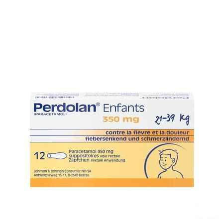 Perdolan Suppo Kind Enf 12x350 mg