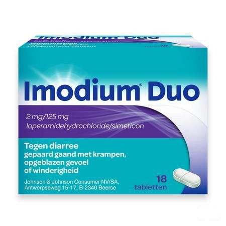 Imodium Duo Comprimes 18