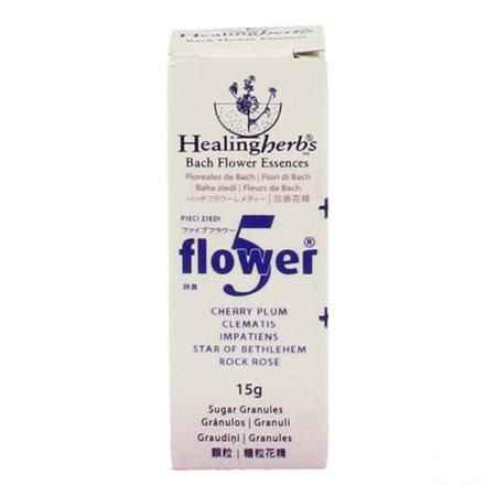 Healing Herbs 5 Flowers Korrels 15 gr