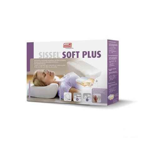 Sissel Soft Plus Hoofdkussen Visco-elast + overtrek  -  Sissel
