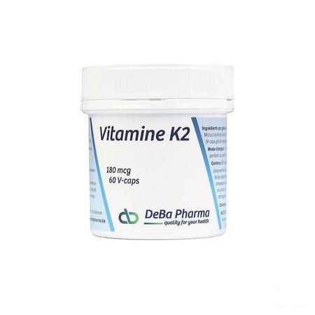 Vitamine K2 180Mcg Caps 60  -  Deba Pharma