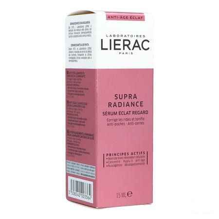 Lierac Supra Radiance Yeux Flacon Pompe 15 ml