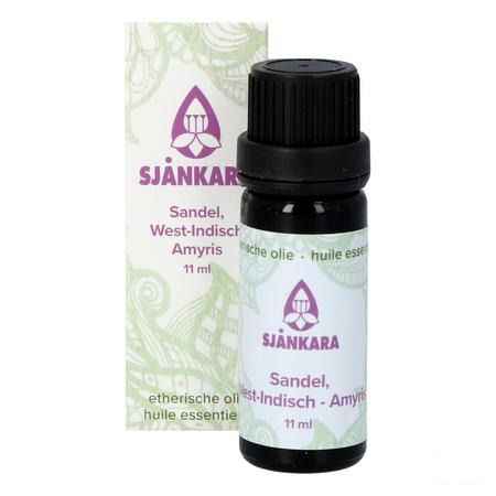 Sjankara Sandel West-Indisch Ess. Olie 11 ml