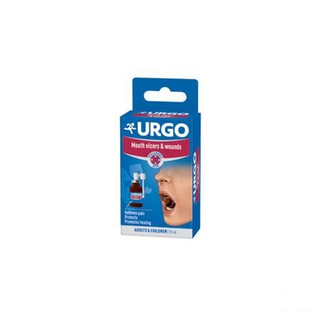 Urgo Spray Wondjes  &  Letsels Mond Spray 15  ml Nf  -  Urgo Healthcare