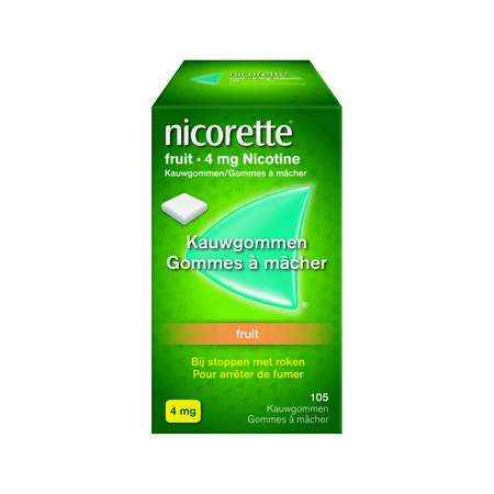 Nicorette Fruit Gomme Mach 105x4 mg