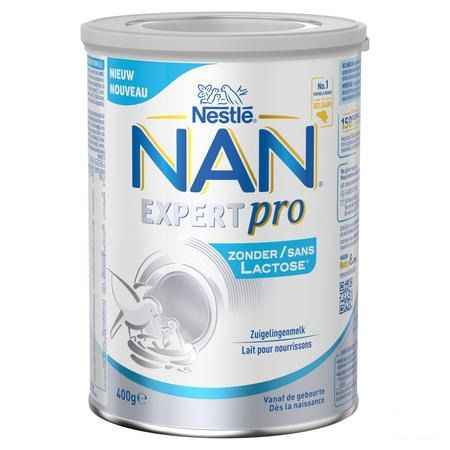 Nan Sans Lactose Pdr 400G  -  Nestle