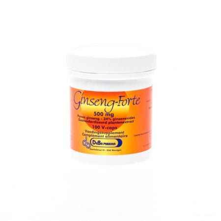 Ginseng Forte Comprimes 100x500 mg  -  Deba Pharma