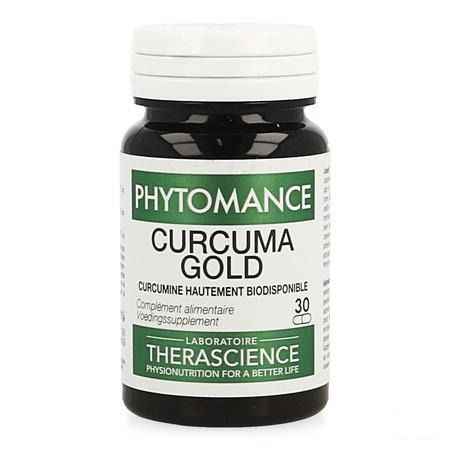 Curcuma Gold Capsule 30 Phytomance Pt272  -  Therascience-Lignaform