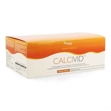 Calcivid 500 mg/400IEOrange Zakjes 30 