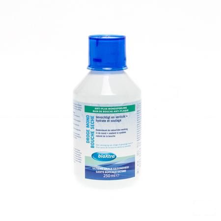 Bioxtra Droge Mond Mondwater zonder alcohol 250 ml  -  Lifestream Pharma