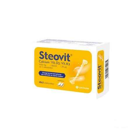 Steovit Calcium/Vitd3/Vit K2 1000Mg/880Iu Comp2X28  -  Orifarm Healthcare