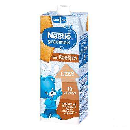 Nestle Lait Croissance 1 + Biscuite Tetra 1l  -  Nestle