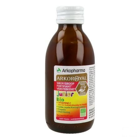 Arkoroyal Versterkende Siroop Junior Bio Fl 140 ml  -  Arkopharma
