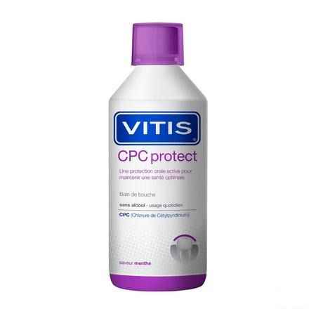 Vitis Cpc Protect Bain Bouche 500 ml  -  Dentaid