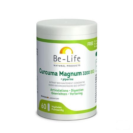 Curcuma Magnum 3200 Be Life Bio Pot Capsule 60  -  Bio Life
