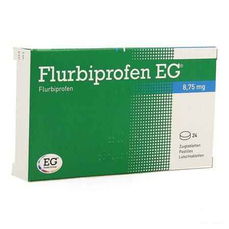 Flurbiprofen EG 8,75 mg Zuigtabletten 24  -  EG