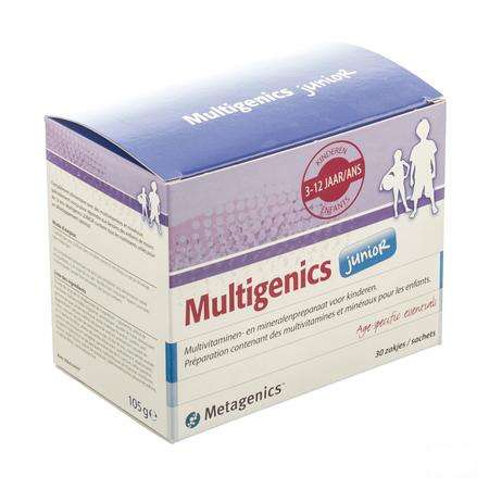 Multigenics Junior Poeder Zakje 30 7282  -  Metagenics