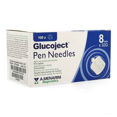 Glucoject Pen Needles 8mm 32g  -  Menarini
